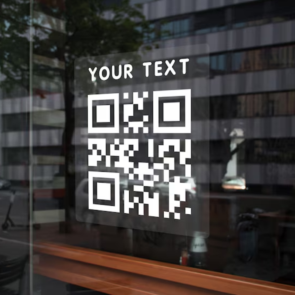 Vinil código QR | Personalizado para negocios